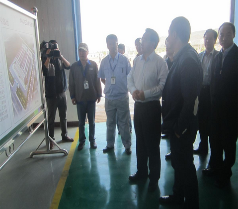 青海省副省長馬順清一行至能高調研指導工作(圖1)